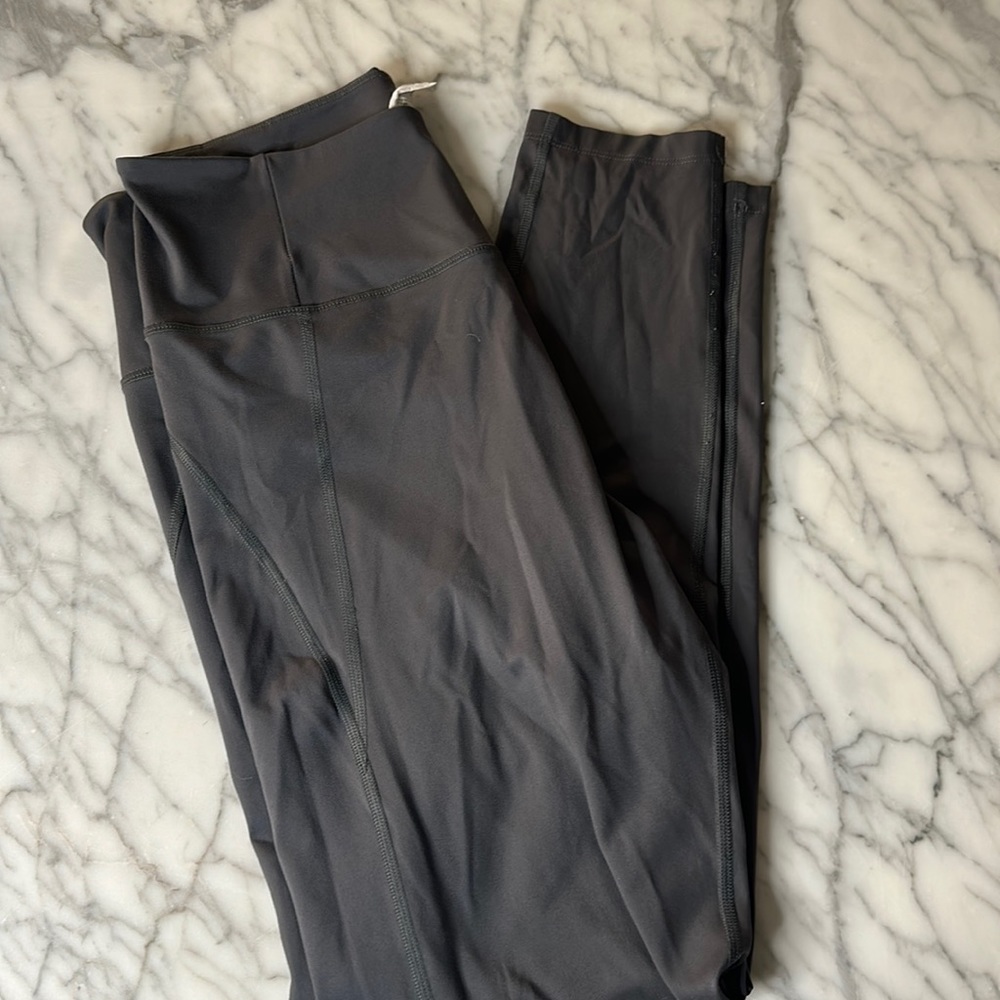 GIRLFRIEND COLLECTIVE Grey leggings xl 10 12
